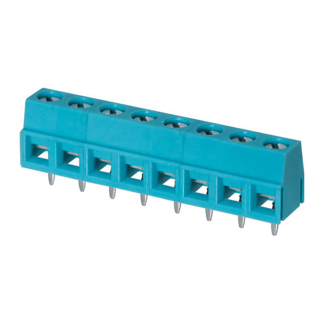 TERMINAL BLOCK, SCREW TYPE, 5.08