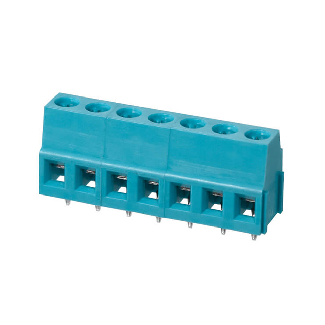 TERMINAL BLOCK, SCREW TYPE, 5.08