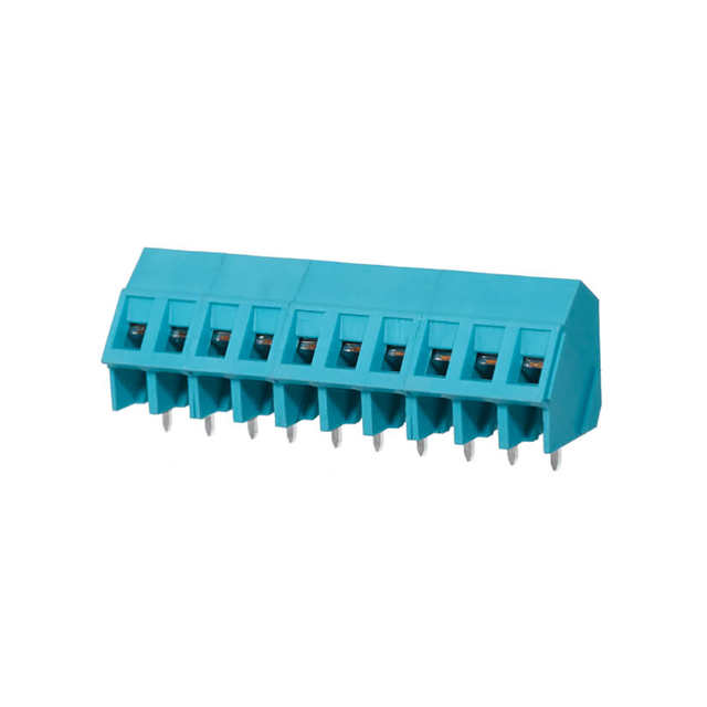 TERMINAL BLOCK, SCREW TYPE, 5.08