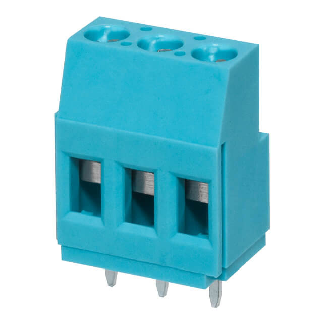TERMINAL BLOCK, SCREW TYPE, 5.08