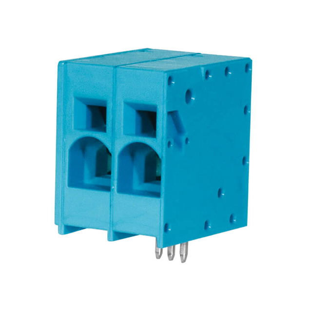TERMINAL BLOCK, 1-6 POLES,BLUE W