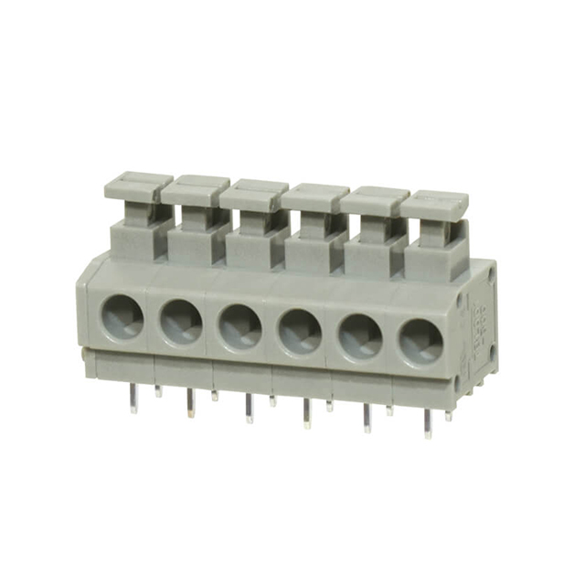 TERMINAL BLOCK, SCREWLESS, 5.00,