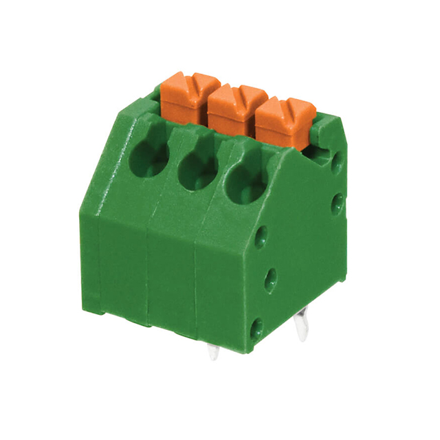 TERMINAL BLOCK, SCREWLESS, 5.00,