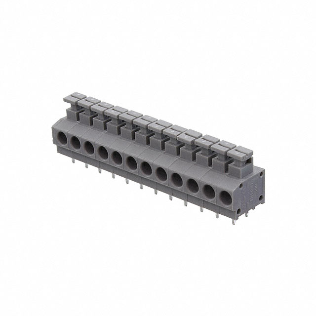 TERMINAL BLOCK, SCREWLESS, 5.00,