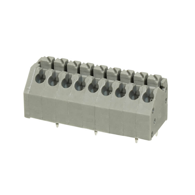 TERMINAL BLOCK, SCREWLESS, 3.50,