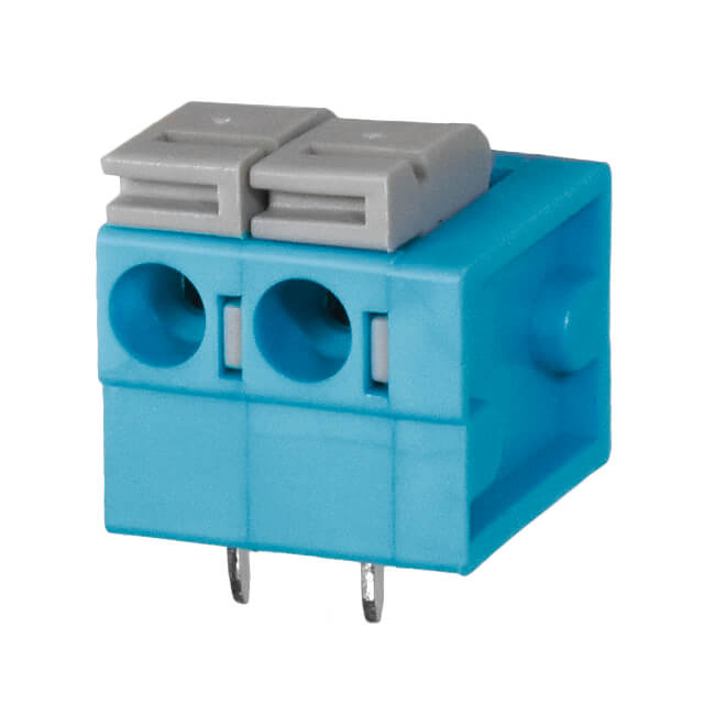 TERMINAL BLOCK, SCREWLESS, 5.08,