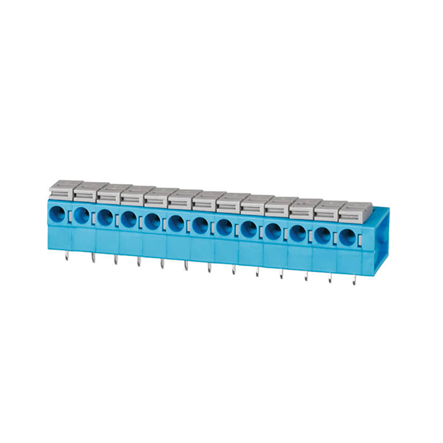 TERMINAL BLOCK, SCREWLESS, 5.08,
