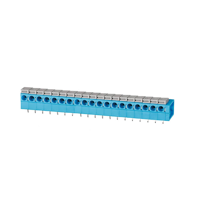 TERMINAL BLOCK, SCREWLESS, 5.08,
