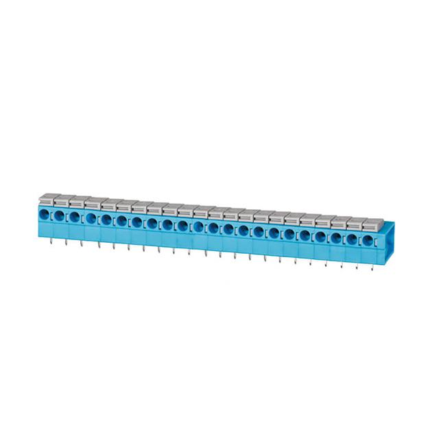 TERMINAL BLOCK, SCREWLESS, 5.08,