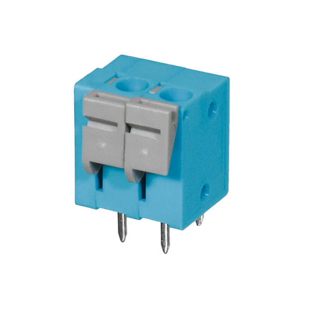 TERMINAL BLOCK, SCREWLESS, 5.08,