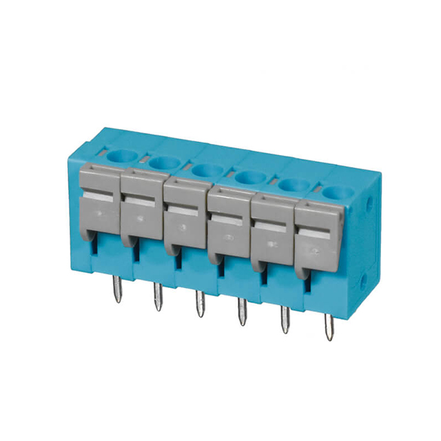 TERMINAL BLOCK, SCREWLESS, 5.08,