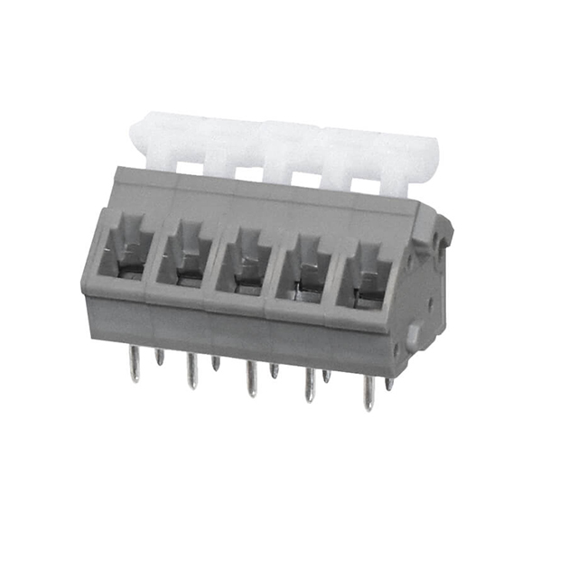 TERMINAL BLOCK, SCREWLESS, 5.00,