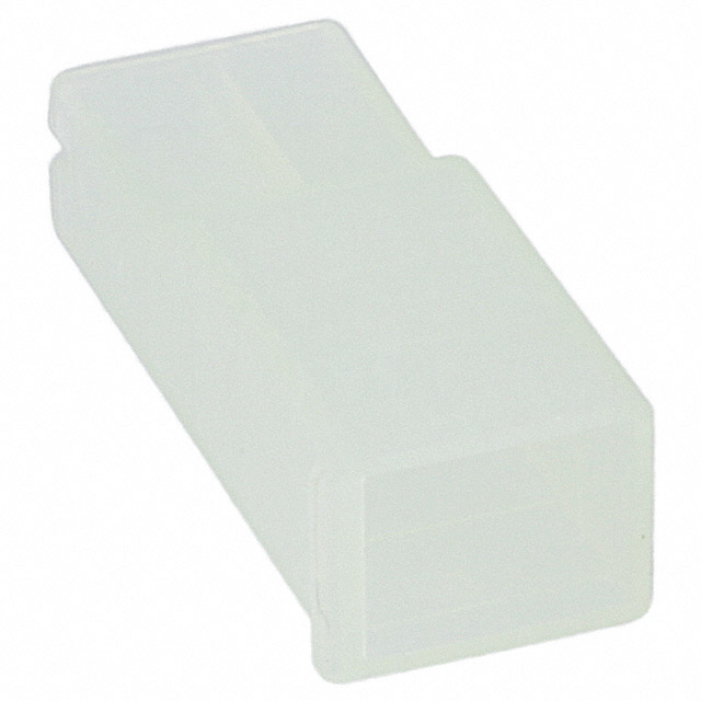 CONN RCPT HSG 0.25 1POS NATURAL