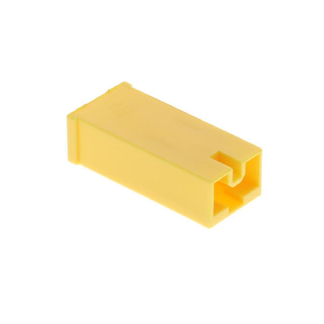 CONN RCPT HSG 0.25 1POS YELLOW