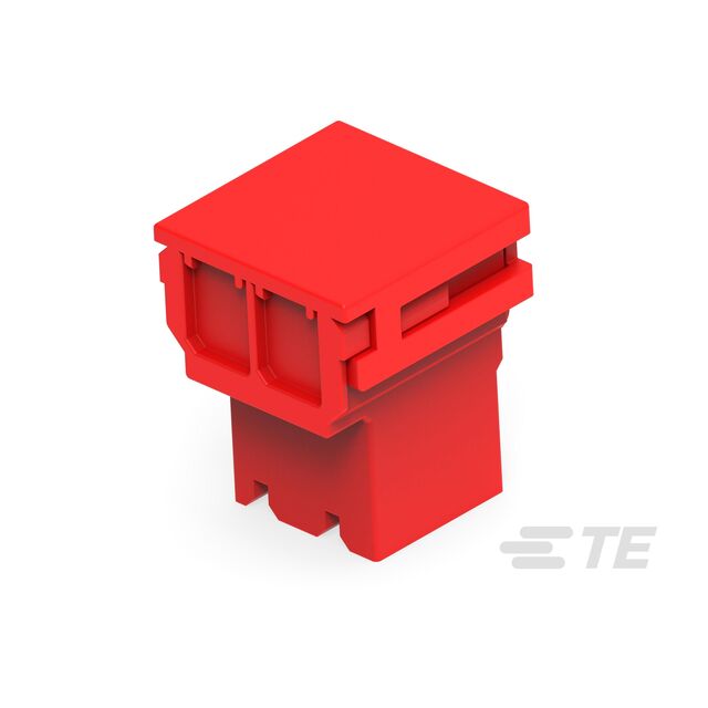 250 FASTON FLAG HOUSING 2P, RED