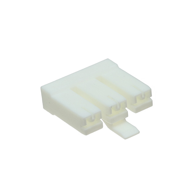 CONN RCPT HSG 0.11 3POS NATURAL