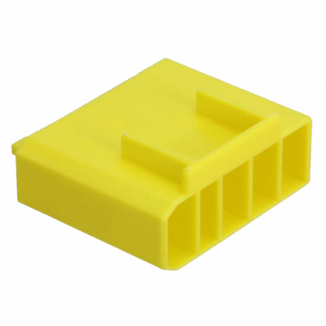 CONN RCPT HSG 0.25 4POS YELLOW