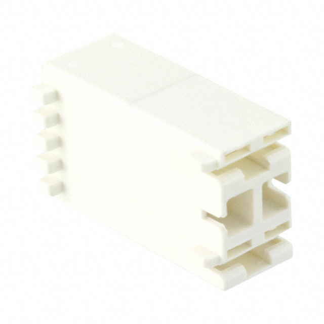 CONN RCPT HSG 0.25 3POS NATURAL