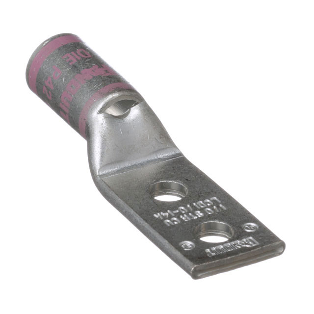 CONN TERM RECT LUG 1/0 AWG #1/4