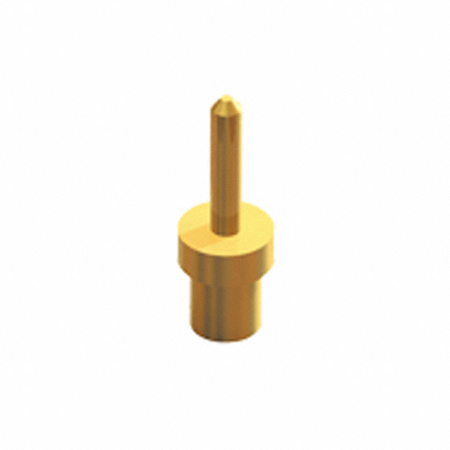 CONN PC PIN CIRC 0.025DIA GOLD