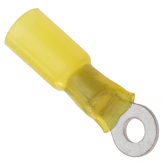 CONN RING CIRC 10-12AWG #8 CRIMP