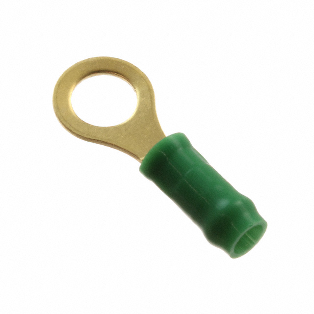CONN RING TONG 22-20AWG #10 GOLD