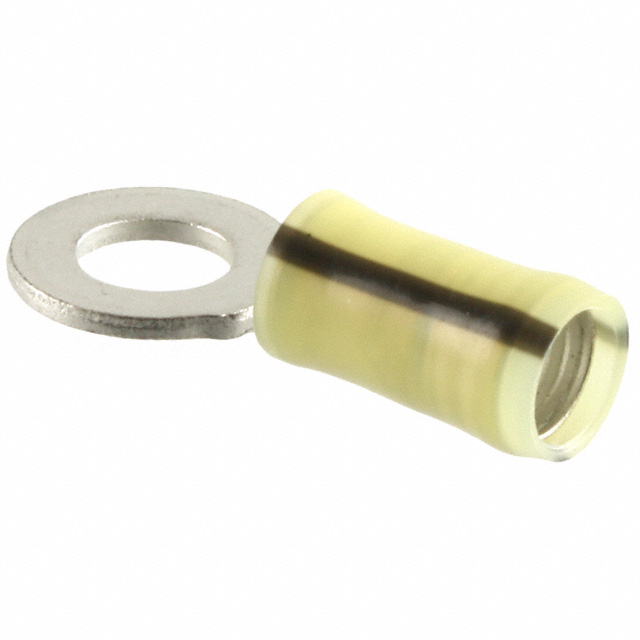 CONN RING CIRC 14-16AWG #1/4