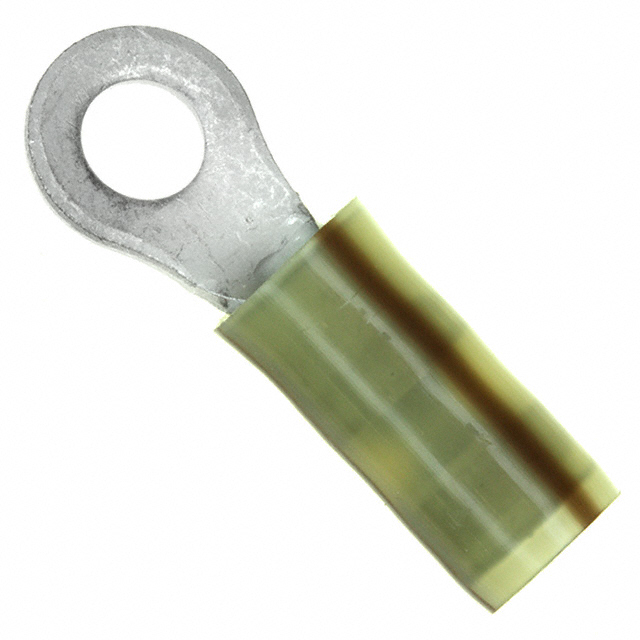 CONN RING CIRC 10AWG #10 CRIMP