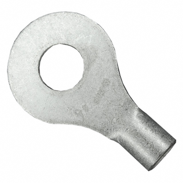 CONN RING CIRC 4AWG #1/2 CRIMP