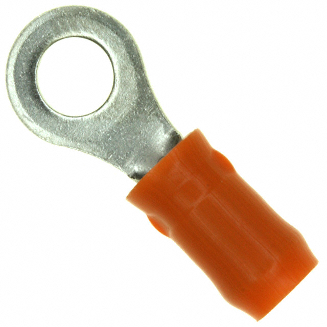 CONN RING CIRC 16-18AWG #8 CRIMP
