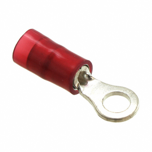 CONN RING CIRC 18-22AWG #6 CRIMP
