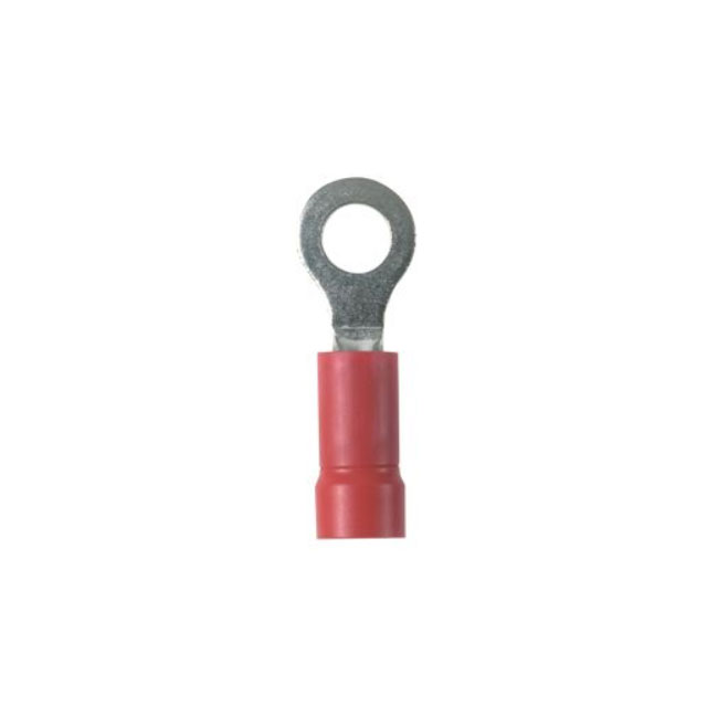 CONN RING CIRC 18-22AWG #6 CRIMP