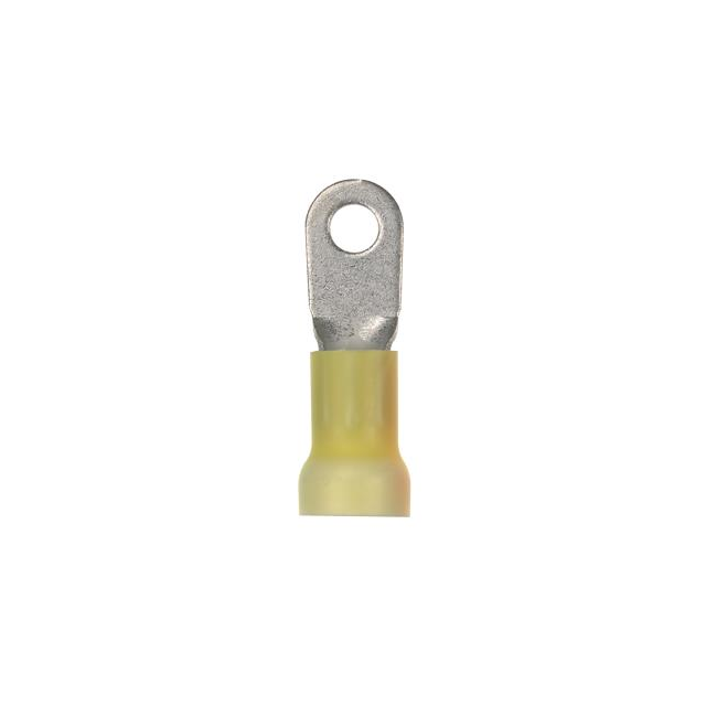 CONN RING FLAT 4AWG #10 CRIMP