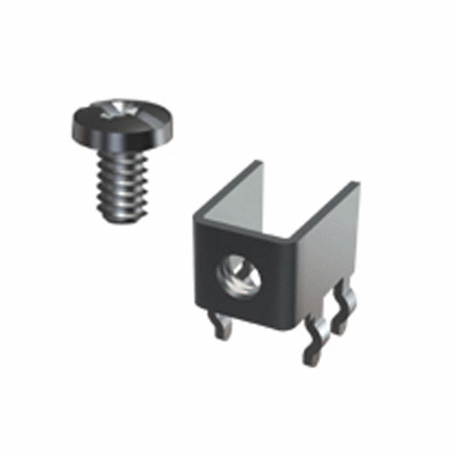 TERM SCREW 6-32 4 PIN PCB RA