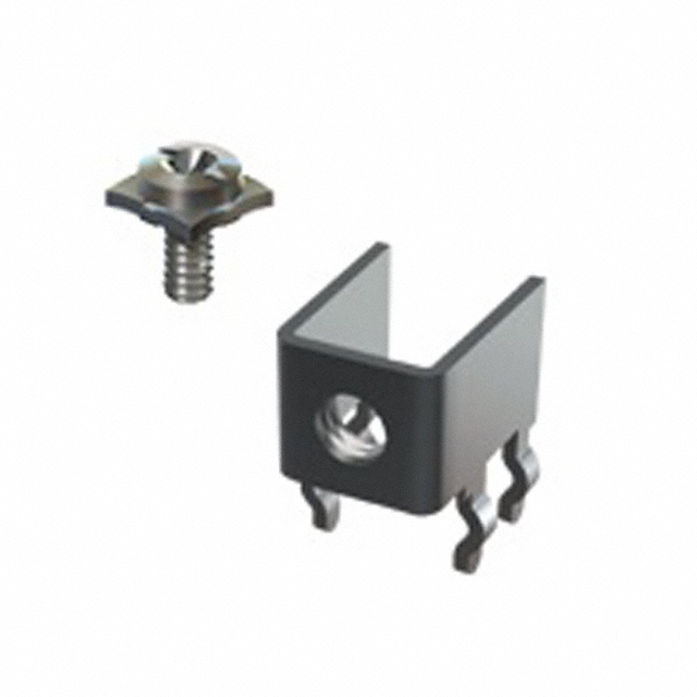 TERM SCREW 6-32 4 PIN PCB RA