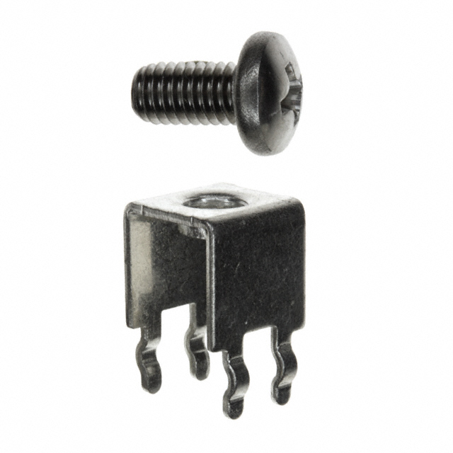 TERM SCREW 10-32 4 PIN PCB