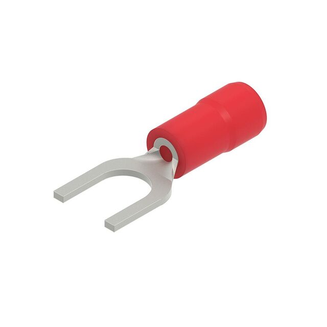 CONN SPADE TERM 18-22AWG #10 RED