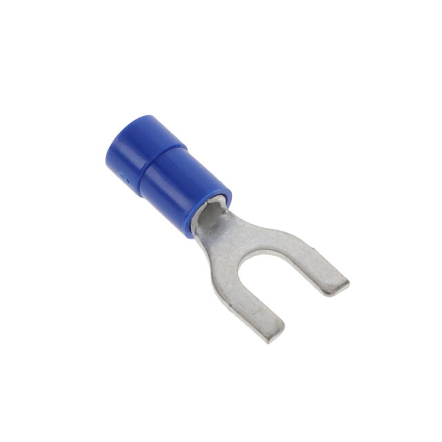 CONN SPADE TERM 14-16AWG #10 BLU