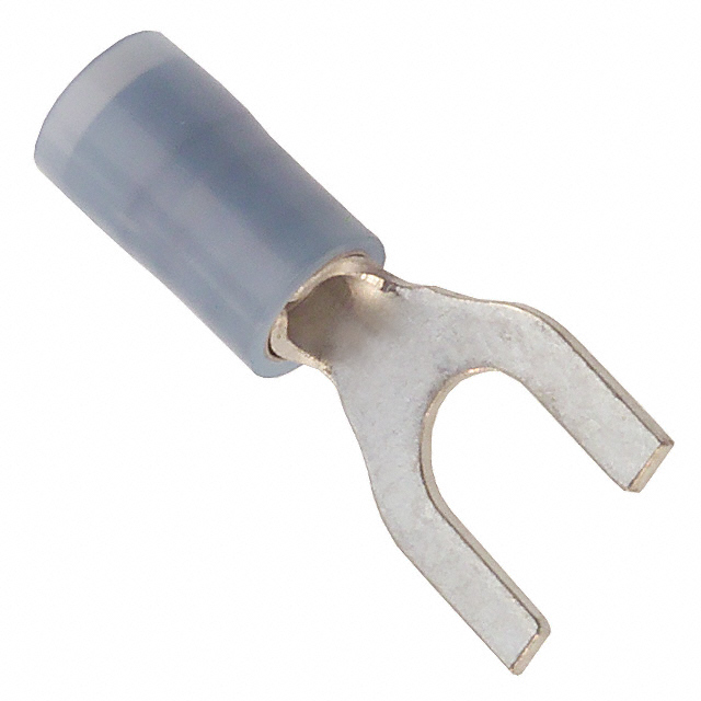 CONN SPADE TERM 14-16AWG #10 BLU