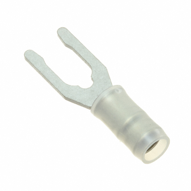 CONN SPADE TERM 16-22AWG #8 NAT
