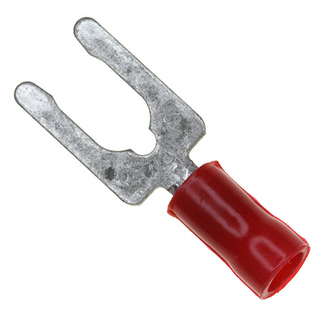 CONN SPADE TERM 16-22AWG #10 RED