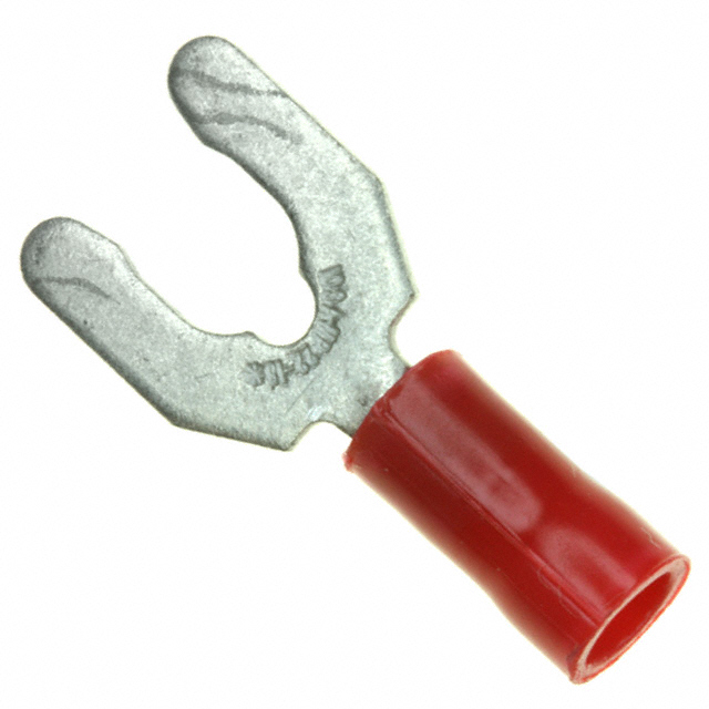 CONN SPADE TERM 16-22AWG #10 RED