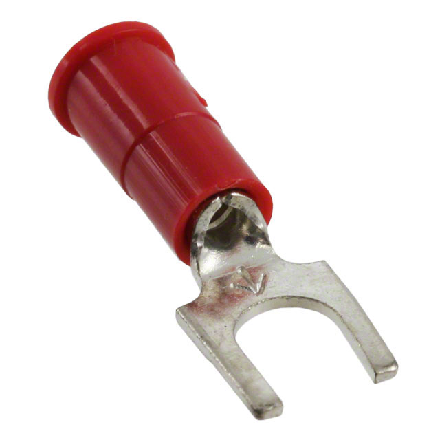 CONN SPADE TERM 18-22AWG #10 RED