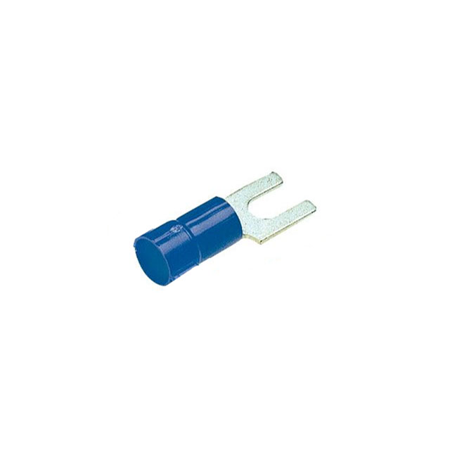 CONN SPADE TERM 14-16AWG #10 BLU