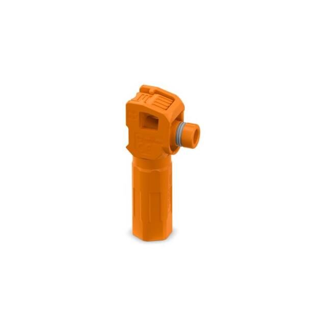 BATTERY POLE PLUG, ORANGE, 25MM^