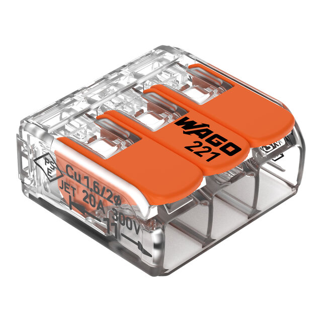 LEVER-NUTS SPLICING CON 1=10/BAG