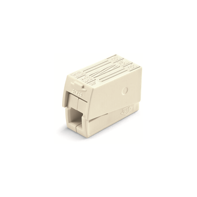 PUSHWIRE  INLINE CONNECTOR; WHIT