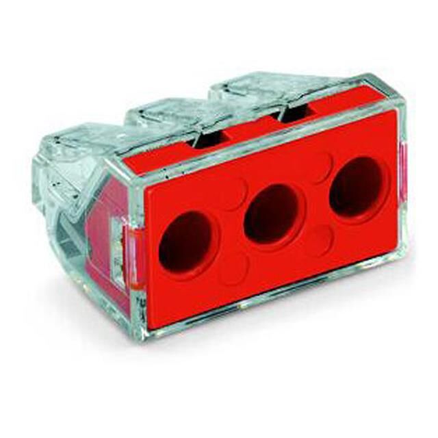 PUSHWIRE  SPLICING CONNECTOR; 3-