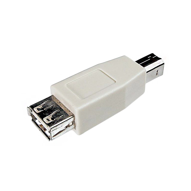 ADAPTER USB A RCPT TO USB B PLUG