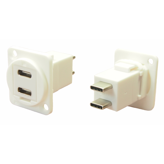 FT DUAL USBC F-M CSK WHITE